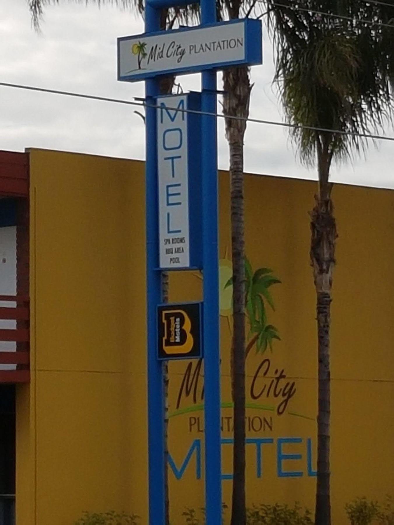 Mid City Plantation Motel Mildura Exterior foto